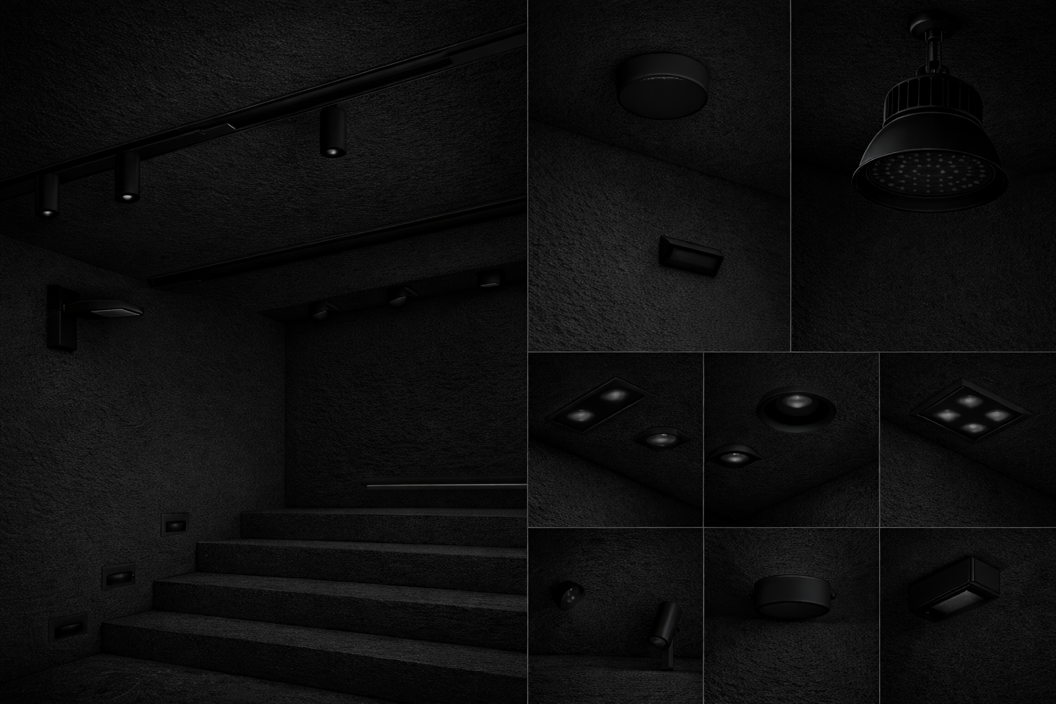 VIVID LED Architectural lighting setup - Off State