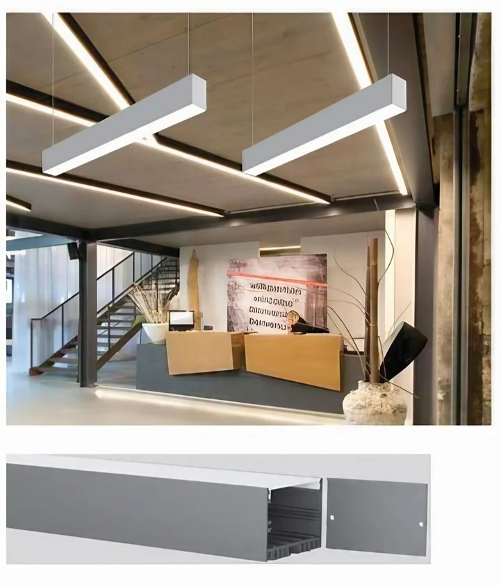 Industrial LED high bay lighting project