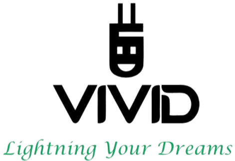 VIVID LED Solutions Hyderabad - Commercial and Architectural Lighting Logo
